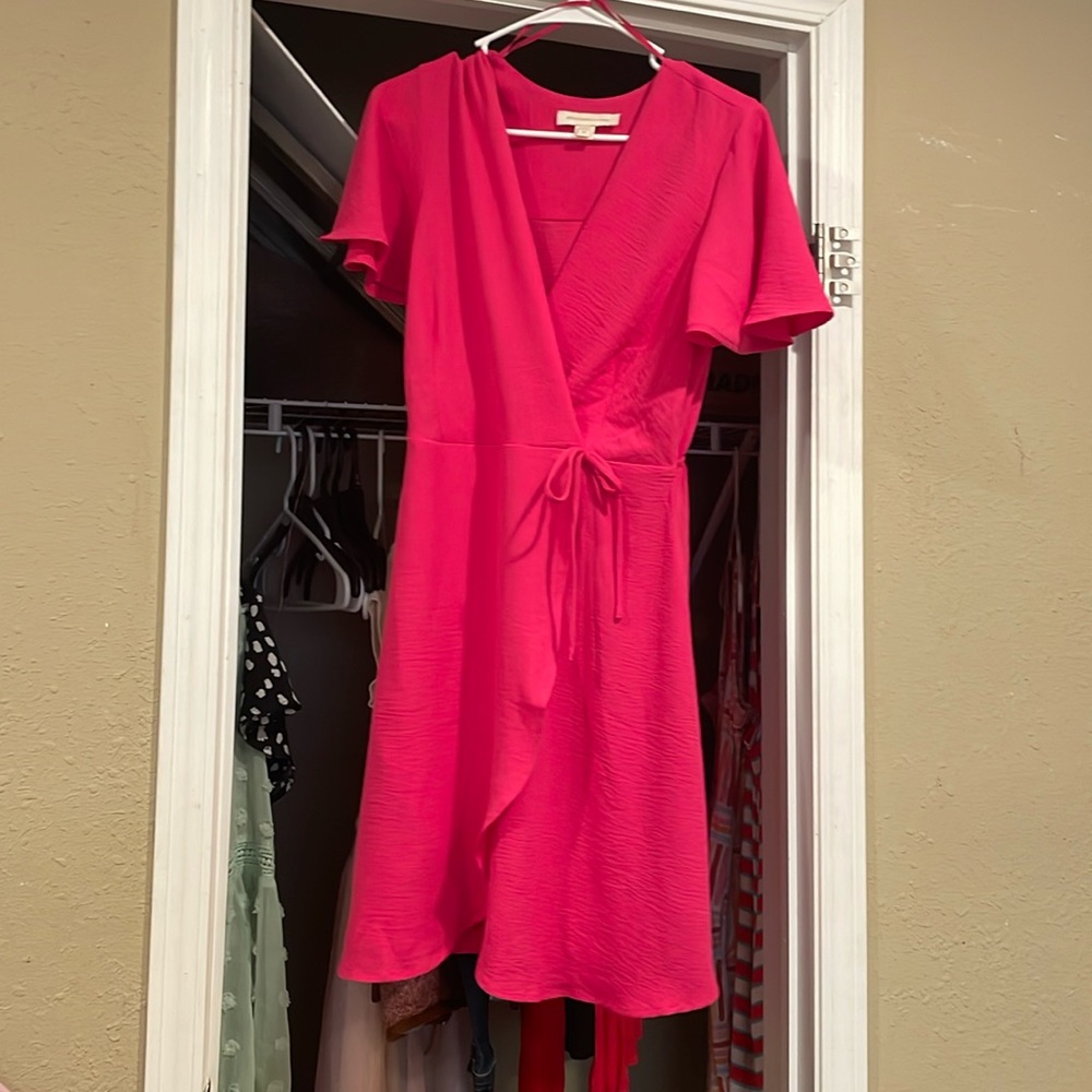 Pink dress new with out tags